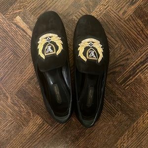 Louis Vuitton suedes black shoes